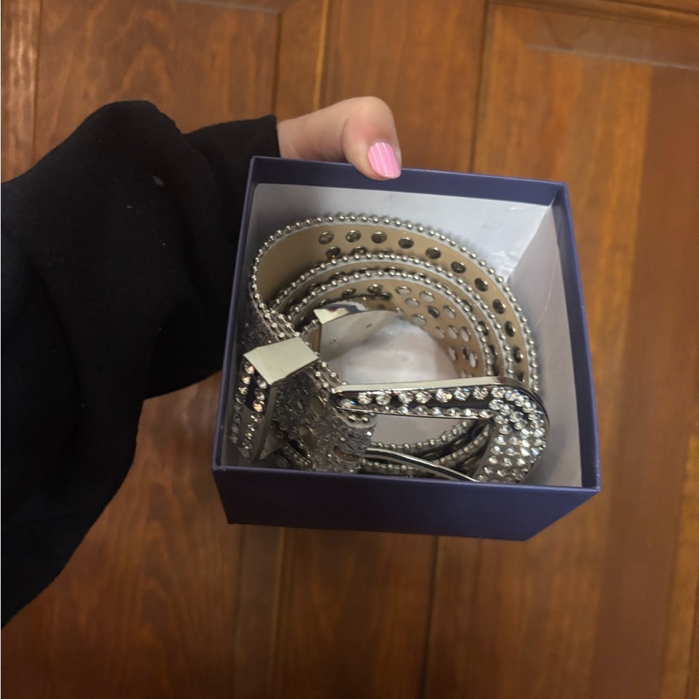 UnFader Silver Studded Belt - New in Box